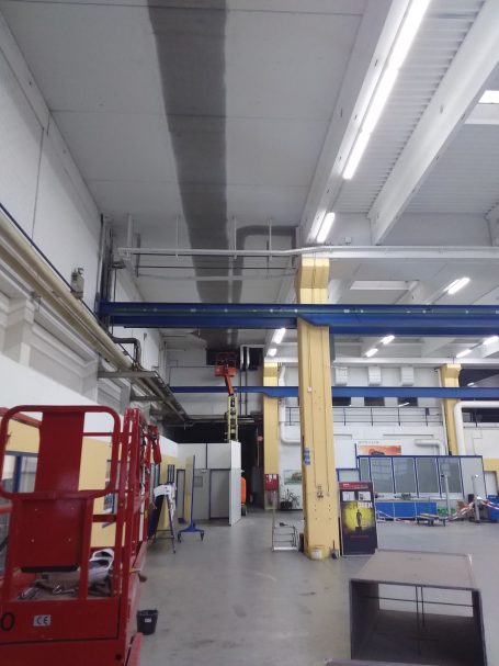 Lüftungskanal Demontage