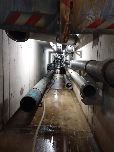 Asbesthaltige Faserzement Rohre