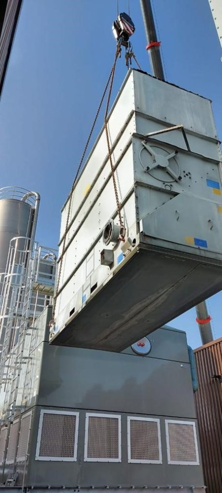 Demontage Lüftungsgerät