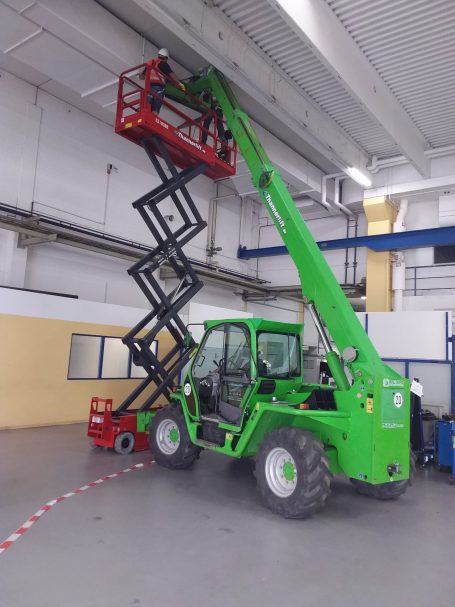 Lüftungskanal Demontage