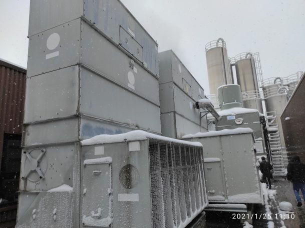 Demontage von Lüftungsgeräten